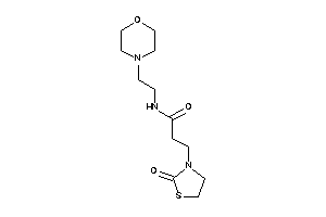 3-(2-ketothiazolidin-3-yl)-N-(2-morpholinoethyl)propionamide