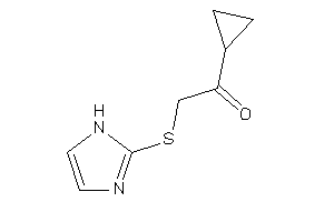 1-cyclopropyl-2-(1H-imidazol-2-ylthio)ethanone