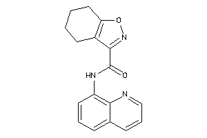 N-(8-quinolyl)-4,5,6,7-tetrahydroindoxazene-3-carboxamide