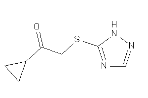 1-cyclopropyl-2-(1H-1,2,4-triazol-5-ylthio)ethanone