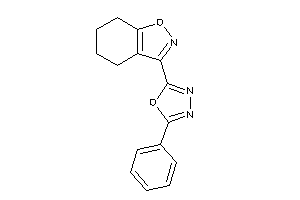 3-(5-phenyl-1,3,4-oxadiazol-2-yl)-4,5,6,7-tetrahydroindoxazene