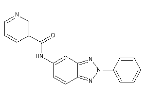 N-(2-phenylbenzotriazol-5-yl)nicotinamide