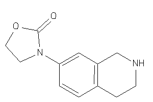 3-(1,2,3,4-tetrahydroisoquinolin-7-yl)oxazolidin-2-one