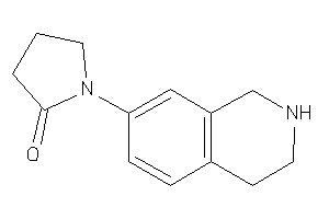 1-(1,2,3,4-tetrahydroisoquinolin-7-yl)-2-pyrrolidone