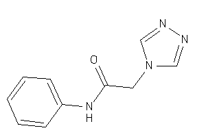 N-phenyl-2-(1,2,4-triazol-4-yl)acetamide