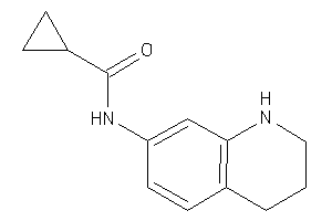 N-(1,2,3,4-tetrahydroquinolin-7-yl)cyclopropanecarboxamide