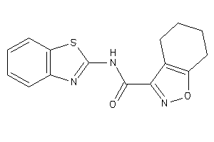 N-(1,3-benzothiazol-2-yl)-4,5,6,7-tetrahydroindoxazene-3-carboxamide
