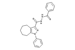 N'-benzoyl-1-phenyl-5,6,7,8-tetrahydro-4H-cyclohepta[c]pyrazole-3-carbohydrazide