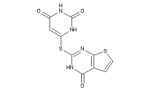 6-[(4-keto-3H-thieno[2,3-d]pyrimidin-2-yl)thio]uracil