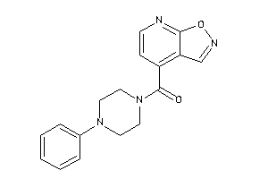 Isoxazolo[5,4-b]pyridin-4-yl-(4-phenylpiperazino)methanone