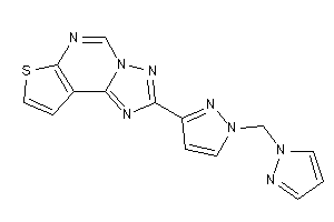 [1-(pyrazol-1-ylmethyl)pyrazol-3-yl]BLAH
