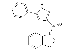 Indolin-1-yl-(5-phenyl-1H-pyrazol-3-yl)methanone