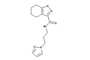 Image of N-(3-pyrazol-1-ylpropyl)-4,5,6,7-tetrahydroindoxazene-3-carboxamide