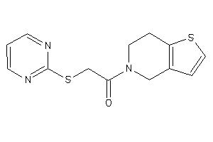 1-(6,7-dihydro-4H-thieno[3,2-c]pyridin-5-yl)-2-(2-pyrimidylthio)ethanone