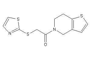 1-(6,7-dihydro-4H-thieno[3,2-c]pyridin-5-yl)-2-(thiazol-2-ylthio)ethanone