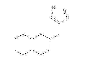4-(3,4,4a,5,6,7,8,8a-octahydro-1H-isoquinolin-2-ylmethyl)thiazole