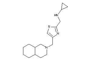 [4-(3,4,4a,5,6,7,8,8a-octahydro-1H-isoquinolin-2-ylmethyl)thiazol-2-yl]methyl-cyclopropyl-amine