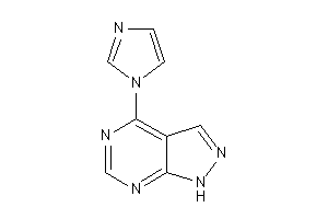 4-imidazol-1-yl-1H-pyrazolo[3,4-d]pyrimidine