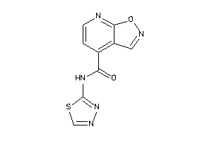 N-(1,3,4-thiadiazol-2-yl)isoxazolo[5,4-b]pyridine-4-carboxamide
