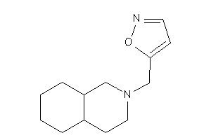 5-(3,4,4a,5,6,7,8,8a-octahydro-1H-isoquinolin-2-ylmethyl)isoxazole
