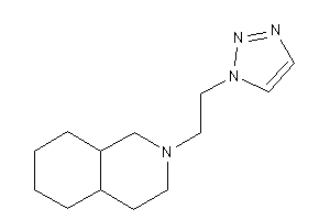 2-[2-(triazol-1-yl)ethyl]-3,4,4a,5,6,7,8,8a-octahydro-1H-isoquinoline