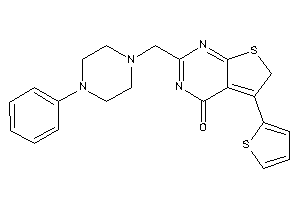 Image of 2-[(4-phenylpiperazino)methyl]-5-(2-thienyl)-6H-thieno[2,3-d]pyrimidin-4-one
