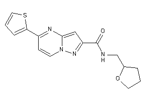 N-(tetrahydrofurfuryl)-5-(2-thienyl)pyrazolo[1,5-a]pyrimidine-2-carboxamide