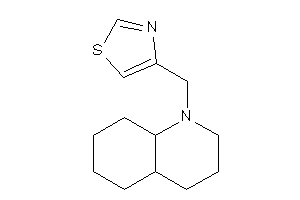 4-(3,4,4a,5,6,7,8,8a-octahydro-2H-quinolin-1-ylmethyl)thiazole