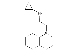 2-(3,4,4a,5,6,7,8,8a-octahydro-2H-quinolin-1-yl)ethyl-cyclopropyl-amine