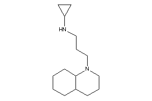 3-(3,4,4a,5,6,7,8,8a-octahydro-2H-quinolin-1-yl)propyl-cyclopropyl-amine