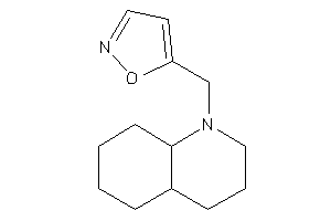 5-(3,4,4a,5,6,7,8,8a-octahydro-2H-quinolin-1-ylmethyl)isoxazole