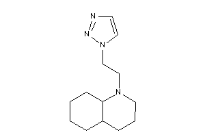1-[2-(triazol-1-yl)ethyl]-3,4,4a,5,6,7,8,8a-octahydro-2H-quinoline
