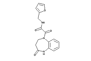 N-(2-furfuryl)-2-keto-2-(4-keto-3,5-dihydro-2H-1,5-benzodiazepin-1-yl)acetamide