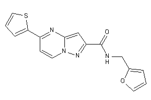 N-(2-furfuryl)-5-(2-thienyl)pyrazolo[1,5-a]pyrimidine-2-carboxamide