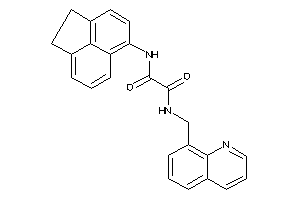 N'-acenaphthen-5-yl-N-(8-quinolylmethyl)oxamide