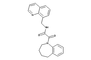 2-keto-N-(8-quinolylmethyl)-2-(2,3,4,5-tetrahydro-1-benzazepin-1-yl)acetamide