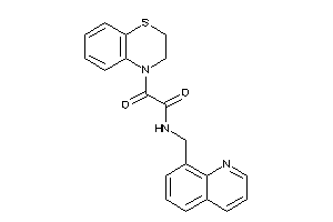 2-(2,3-dihydro-1,4-benzothiazin-4-yl)-2-keto-N-(8-quinolylmethyl)acetamide