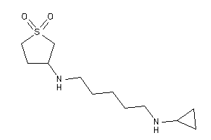 Cyclopropyl-[5-[(1,1-diketothiolan-3-yl)amino]pentyl]amine