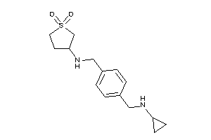 Cyclopropyl-[4-[[(1,1-diketothiolan-3-yl)amino]methyl]benzyl]amine