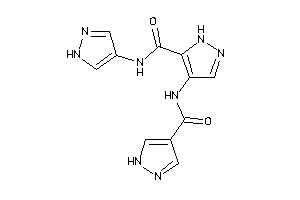 4-(1H-pyrazole-4-carbonylamino)-N-(1H-pyrazol-4-yl)-1H-pyrazole-5-carboxamide