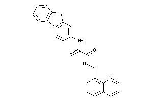 N'-(9H-fluoren-2-yl)-N-(8-quinolylmethyl)oxamide