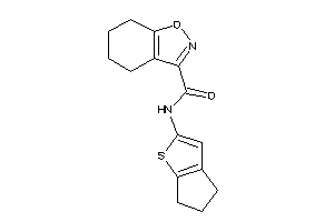 N-(5,6-dihydro-4H-cyclopenta[b]thiophen-2-yl)-4,5,6,7-tetrahydroindoxazene-3-carboxamide