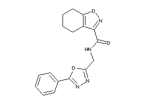 Image of N-[(5-phenyl-1,3,4-oxadiazol-2-yl)methyl]-4,5,6,7-tetrahydroindoxazene-3-carboxamide