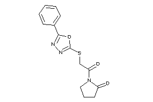 1-[2-[(5-phenyl-1,3,4-oxadiazol-2-yl)thio]acetyl]-2-pyrrolidone