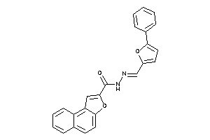 Image of N-[(5-phenyl-2-furyl)methyleneamino]benzo[e]benzofuran-2-carboxamide