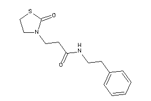 3-(2-ketothiazolidin-3-yl)-N-phenethyl-propionamide