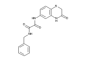 N'-benzyl-N-(3-keto-4H-1,4-benzothiazin-6-yl)oxamide