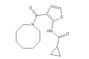 N-[3-(azocane-1-carbonyl)-2-thienyl]cyclopropanecarboxamide