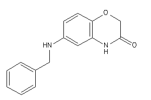 6-(benzylamino)-4H-1,4-benzoxazin-3-one