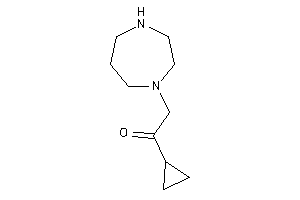 1-cyclopropyl-2-(1,4-diazepan-1-yl)ethanone